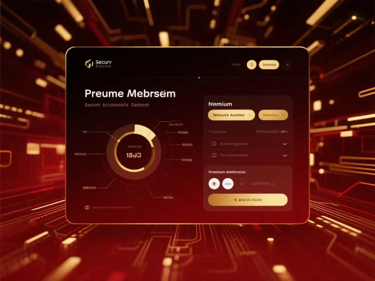 极速飞艇VIP专属入口界面示意图