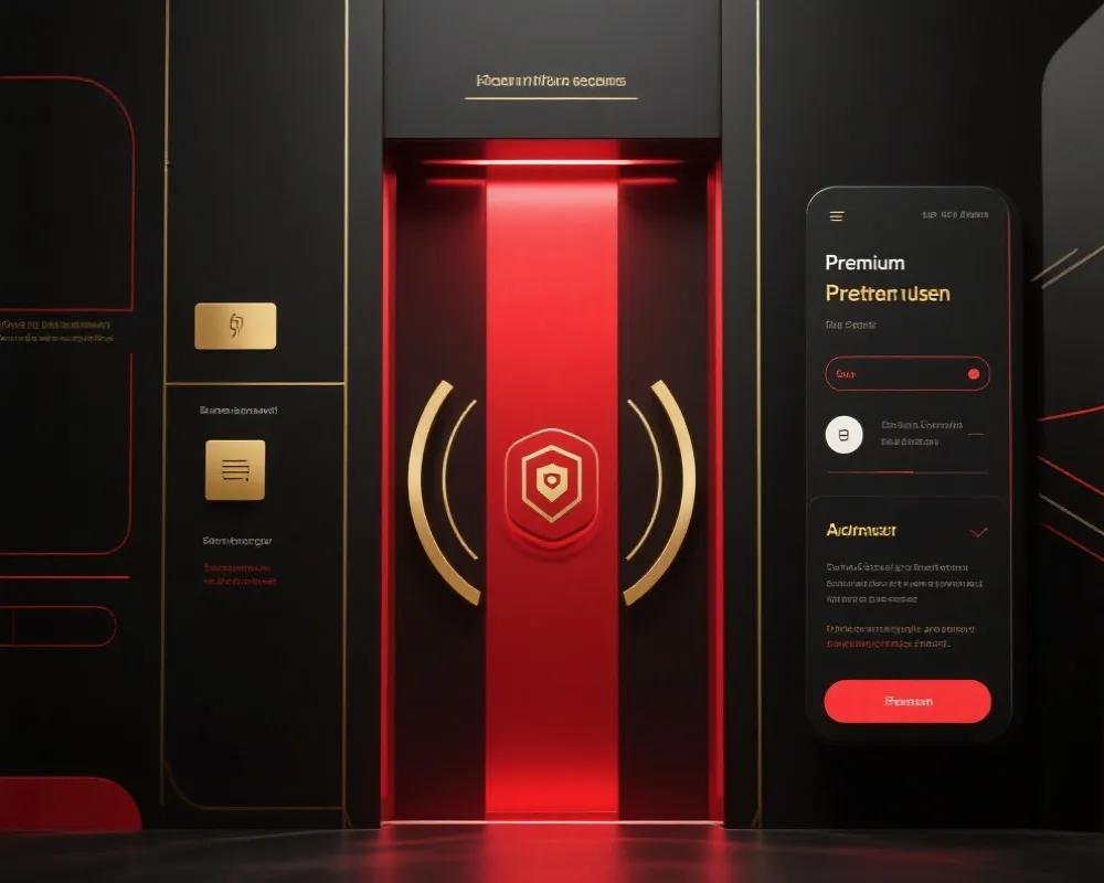 VIP专属入口视觉示意